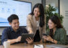 How Switching HR Systems Can Solve Long-Term Admin Problems Southeast Asian employees using an HR self-service system for leave, claims, attendance and payslips