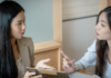 HR professional providing software support and guidance to client.