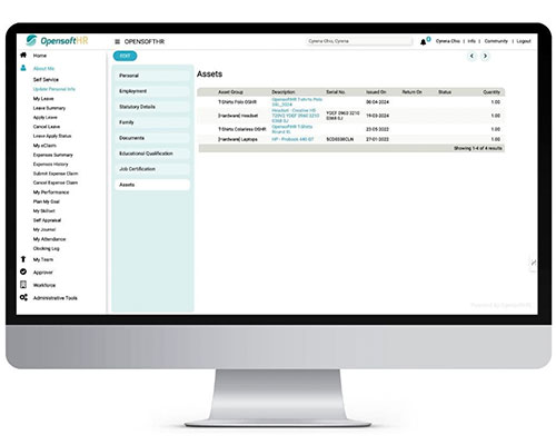 opensofthr assets management